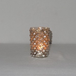 Fancy <b>Glass</b> Decorative Votive for Festival <b>Mini</b> Tabletop <b>Glass</b> <b>Jar</b> Candle Votive Holder Premium Votive - Product Image 5