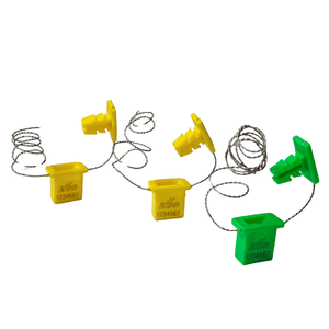 Sceau de compteur électrique haute sécurité anti-effraction en polypropylène, style huile, sécurité renforcée, double verrouillage mécanique, marque JHAS DL-PP - Product Image 3