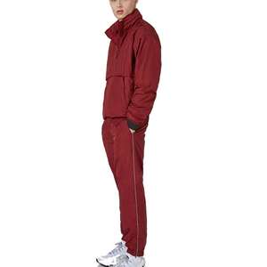 Alta calidad personalizado deporte gimnasio polar Jogger conjunto sudaderas con capucha y Sudadera Hombre chándal conjunto - Product Image 5