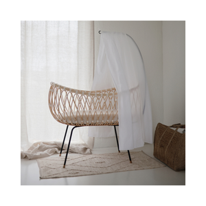 High Quality and Handicrafts Baby Crib Chair Rattan Raw Cane Strong to Hold Baby Suitable Dor All Skin Baby 99GD - Product Image 3