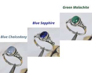 New Arrival Solid 925 Sterling Silver Plated Oval Bezel Setting Handmade Women Bulk <b>Ring</b> Bahamian Jewelry Wholesale Suppliers - Product Image 3