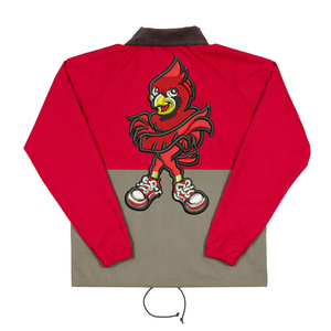 Veste légère pour hommes, manteau d'extérieur long en nylon imperméable pour entraîneurs avec logo sur le devant pour adultes, motif de lettres - Product Image 4