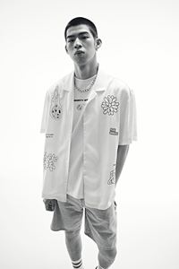 Camisas de resort informales de corte holgado para hombre de alta calidad, marca personalizada, tejido de viscosa, manga corta, estampado, ajuste cómodo, precio al por mayor - Product Image 4