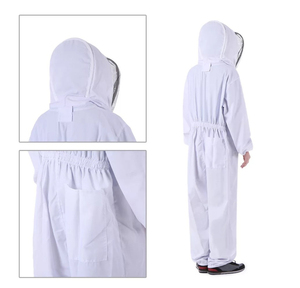 Combinaison de sécurité pour apiculteur en maille respirante de bonne qualité avec voile - Product Image 5