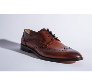 Zapatos Oxford de cuero genuino para hombre, zapatos elegantes con punta cerrada para primavera, verano, otoño e invierno, zapatos de vestir informales - Product Image 1