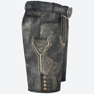 กางเกงขาสั้นปักตามสั่งสำหรับผู้ชายสไตล์เยอรมันดั้งเดิม Oktoberfest Lederhosen - Product Image 2