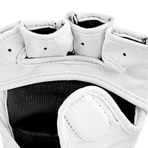 Guantes de MMA de medio Dedo de cuero PU de piel de vaca personalizados de alta calidad equipo profesional de boxeo y artes marciales para hombres - Product Image 5