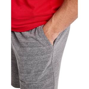 Short d'été polyvalent pour hommes, en coton et lin, respirant, couleur unie, pantalon de plage Hawaii, mi-tricoté, style Hip Hop, ample - Product Image 4