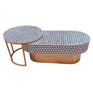 Lujosos muebles de sala de estar para decoración del hogar ofrecidos al precio más barato de la India - Product Image 2