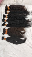 Produsen Rambut donor tunggal yang tidak diproses rambut manusia alami India bukan bahan kimia murni murni murni wig rambut mentah