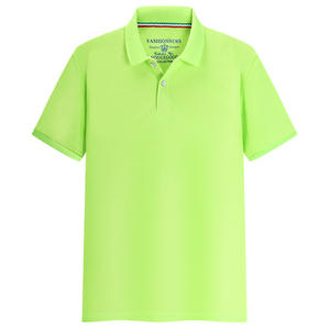 Golf rouge personnalisé vêtements de sport vêtements d'été 180GSM polos en gros à la mode élégant plaine polos pour hommes - Product Image 3