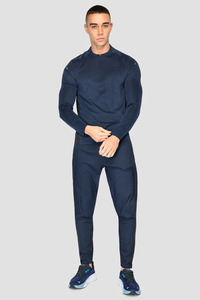 2025 vente en gros contraste couleur hommes sport survêtement pantalon Top qualité coupe-vent pantalon couleur blanc mince Nylon pantalon par Terzo Sports - Product Image 6