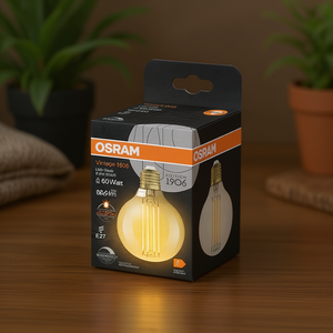 For OSRAM 8.8W LED-F GB Light <b>Bulb</b> E27 2200K Warm <b>White</b> 2200K Color Temperature - Product Image 3