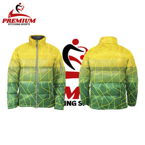 Doudoune matelassée pour homme, haute qualité, faible MOQ, pour l'extérieur, hiver, grandes tailles, noire, personnalisable, marque sur mesure - Product Image 6