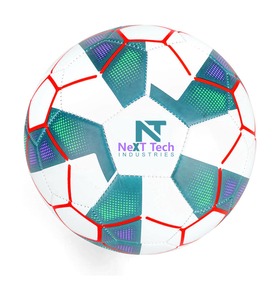 Ballon de football d'entraînement Next Tech Industries en matériau PU pour l'entraînement avec un design personnalisé et un logo personnalisé - Product Image 6