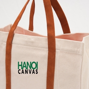 Customized Eco-Friendly Canvas Tote <b>Bag</b> Lightweight Cotton Shoulder <b>Bag</b> Custom Logo Versatile <b>Reusable</b> <b>Shopping</b> <b>Bag</b> Vietnam OEM - Product Image 4