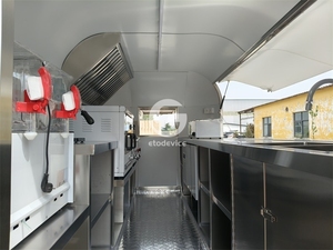 Remorque mobile d'extérieur commerciale d'occasion pour friture, barbecue, pizza, burgers, glaces et café - Product Image 6