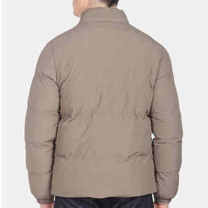 Veste matelassée pour homme de qualité supérieure, style fermeture éclair recouverte, couleur unie, légère, écologique, best-seller, vestes matelassées tendance pour homme - Product Image 2