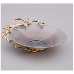 ชามเสิร์ฟช็อคโกแลตทรงกลมปลอดภัยสำหรับใช้ในบ้านและโรงแรมชามทองดีไซน์ทันสมัยสำหรับตกแต่งร้านอาหาร - Product Image 2