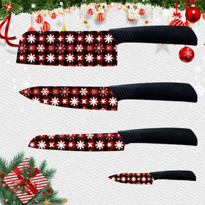 Cuchillo de Chef Artesanal con Recubrimiento Cerámico, Mango de Plástico, Apto para Lavavajillas, para Cocina Casera, Venta al por Mayor de Fábrica, en Existencia - Product Image 1
