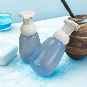 โฟมล้างหน้าสีฟ้า300มล.-39ก. พร้อมปั๊มสัตว์เลี้ยงสีขาวสำหรับขวดสบู่เหลวสำหรับเครื่องสำอางผลิตในเวียดนาม - Product Image 3