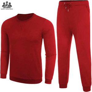 Conjunto Deportivo Informal de Invierno para Hombre |   Conjunto Deportivo Transpirable de Secado Rápido |   100% Algodón, Diseño Sólido, OEM, Venta al Por Mayor - Product Image 4