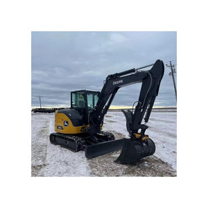 Mini excavateur John Deere 50G petit moteur diesel engins de construction compacts équipement pour travaux d'aménagement paysager agricole - Product Image 2