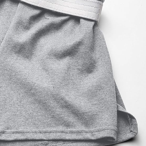 Customized Logo Mens Cotton Shorts Sweat Men Fitness Running Short Breathable Gym Shorts Cotton Shorts Factory Prices - Product Image 2