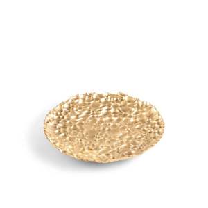 Ensemble de 2 plateaux de service en forme de feuille d'or assiettes décoratives pour salle à manger et événements plateaux de service en feuille d'or assiettes décoratives uniques - Product Image 4