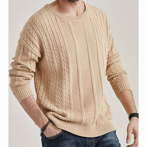 Pull-over pour homme de qualité supérieure à prix raisonnable, 100% coton, anti-rétrécissement, anti-froissement, logo sur le devant, vêtement d'automne - Product Image 1