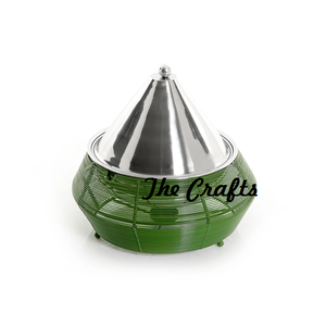 Plat de service de nourriture d'acier inoxydable avec le support de fer de fil plat de casserole de qualité de la meilleure qualité de vaisselle au prix le moins cher - Product Image 1