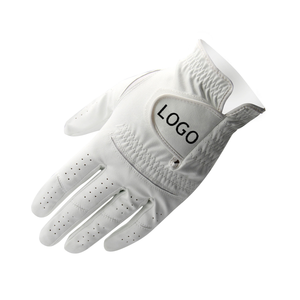 Guantes de Golf de alta calidad para hombre, novedad de 100%, cuero genuino, cómodos, antideslizantes, Material de cuero de partículas, piel de oveja - Product Image 2