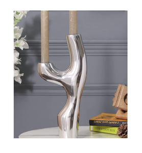 เชิงเทียนอลูมิเนียมผู้ผลิตที่เชื่อถือได้ที่สมบูรณ์แบบสำหรับการตกแต่งบ้านและการจัดโต๊ะรับประทานอาหารที่หรูหราแสงเทียน - Product Image 1