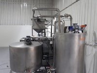 SUISER MAKINE Réservoirs et machines de mélange semi-automatiques en acier inoxydable pour l'alimentation humaine, machines de transformation alimentaire