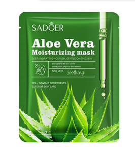 Lote de 10 Mascarillas de aloe vera - Product Image 1