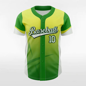Camiseta de Béisbol Estampada de Alta Calidad, Suave y Transpirable, 100% Poliéster, Color y Logotipo Personalizados, Secado Rápido, Manga Corta para Hombre Adulto - Product Image 1