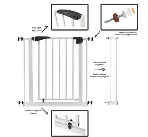 Tốt nhất trẻ em an toàn cửa bé an toàn cửa an toàn cửa rào cản bảo vệ hàng rào cầu thang và cổng và nhà cầu thang bán buôn - Product Image 5