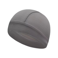 Logo personnalisé de haute qualité Cyclisme en plein air Running Mens Sport Skull Cap Beanie Hat Elastic Motorcycle Helmet Liner Wave Cap