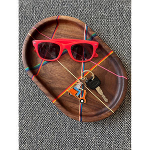 Bandeja de madera moderna con bandeja de almacenamiento de aspecto elegante para fiestas de té desayuno en la cama y uso de decoración del hogar en precio mínimo - Product Image 5