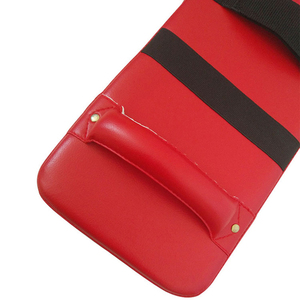 Coussin de boxe thaïlandais en cuir PU avec logo personnalisé, vente en gros, coussin de boxe Muay Thai, coussin de frappe en cuir extra épais - Product Image 3