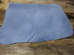 Cuero dividido de vaca Premium curtido azul mojado versátil al por mayor para tapicería, manualidades para muebles, equipaje, zapatos, bolsos, cinturones - Product Image 4