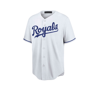 Vêtements de sport en promotion, uniforme de baseball pour hommes de haute qualité avec logo personnalisé, respirant, 100% polyester, séchage rapide, grandes tailles, vente en gros - Product Image 3