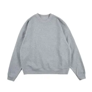 Sweat-shirt en coton de haute qualité Logo personnalisé Pull ras du cou pour hommes Sweat-shirt à manches longues - Product Image 1