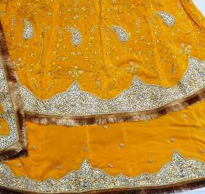 Designer moderne non cousu brodé à la main belle fête traditionnelle porter des costumes indien mode-avant style traditionnel - Product Image 3