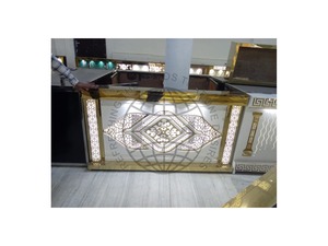 Décor en acier moderne de table de mariage pour les affichages extérieurs de réception dans les hôtels - Product Image 5