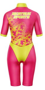 Bộ đồ đạp xe ba môn phối hợp nữ, nhẹ, thoáng khí, liền mạch, cỡ lớn, bền, nhanh khô, có in logo tùy chỉnh dành cho người đạp xe - Product Image 6