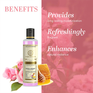 Hidratante Khadi Natural Rose & Honey Sls & Paraben Free 210 ml - Product Image 3