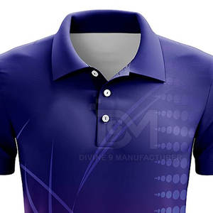 Prix usine Sublimation Golf Polos Meilleures ventes Sublimation Golf Polos Meilleur produit Sublimation Golf Polos - Product Image 5