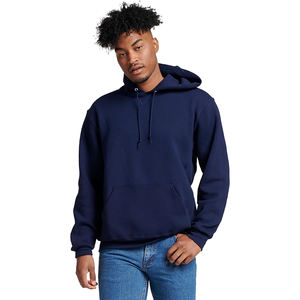 Sweat à capuche polaire Dri-Power pour hommes en mélange de coton évacuant l'humidité Sweat-shirt à coupe décontractée S-4XL évacuant l'humidité - Product Image 5