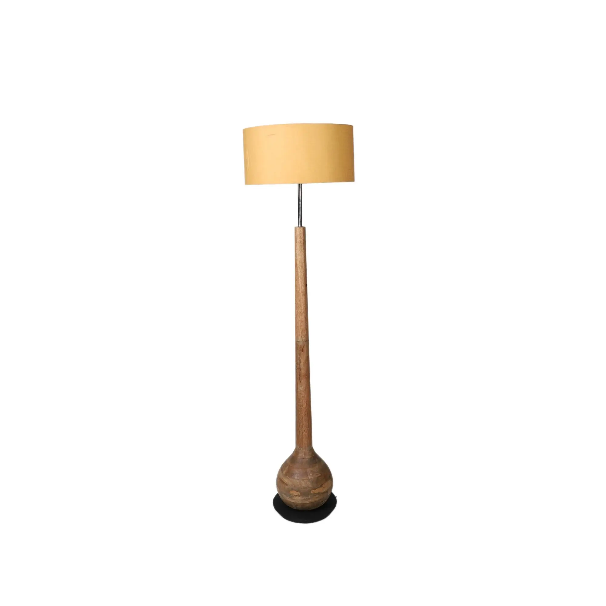 Lampada di Base in legno di colore naturale di Design lungo con colori personalizzati e dimensioni a prezzi all'ingrosso con le dimensioni di 31x31x41 cm